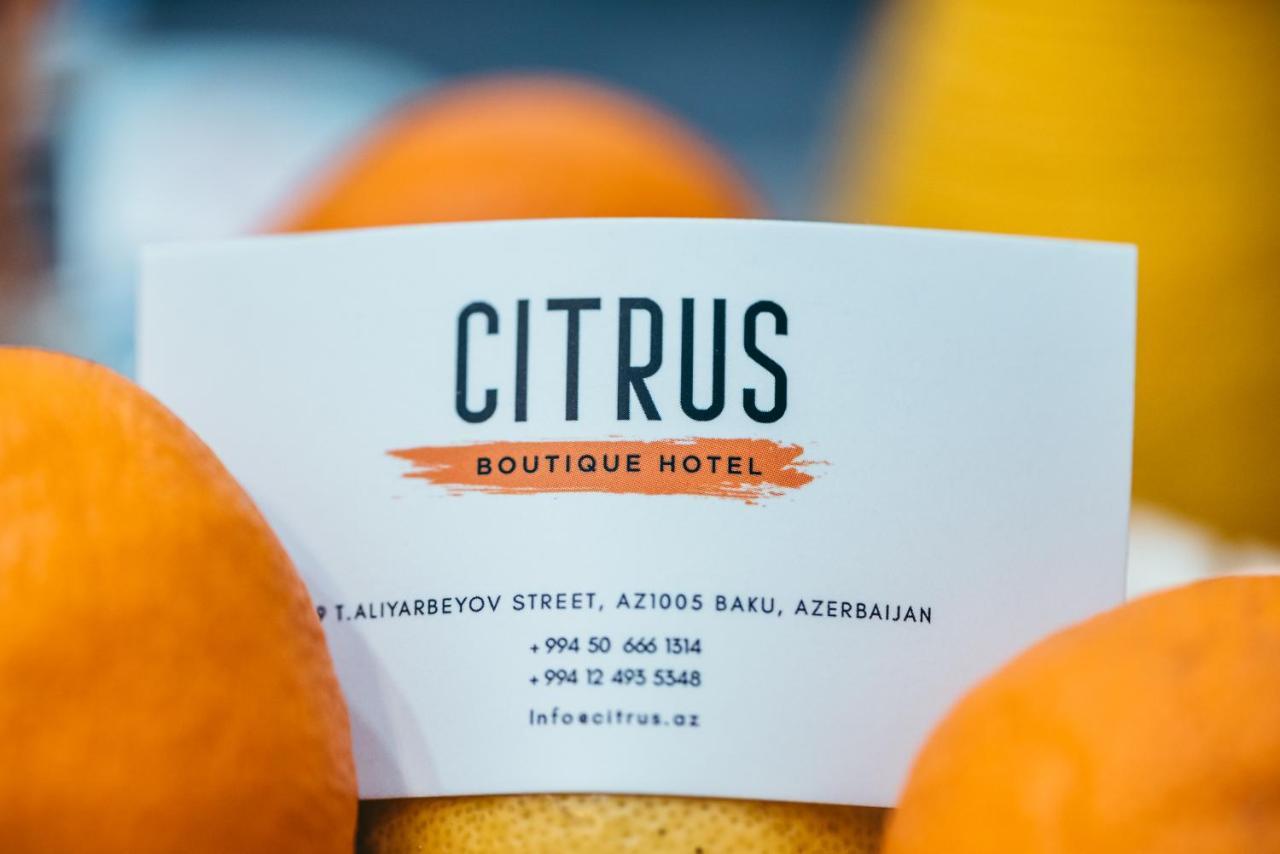 Citrus Boutique Hotel Bakoe Buitenkant foto